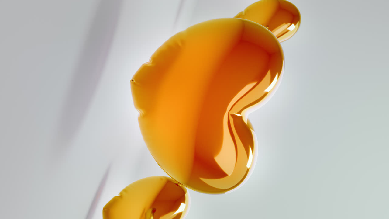 Yellow Balloon Hearts
