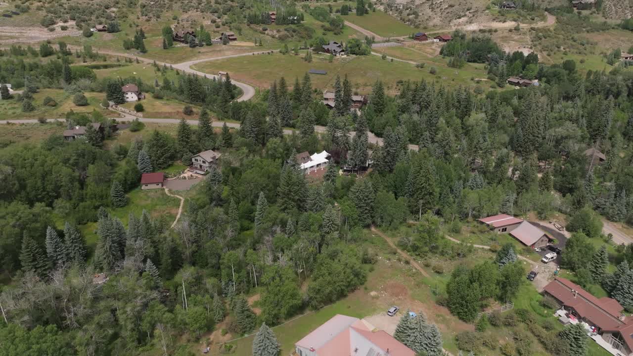 casas de vacaciones en el área de recreación