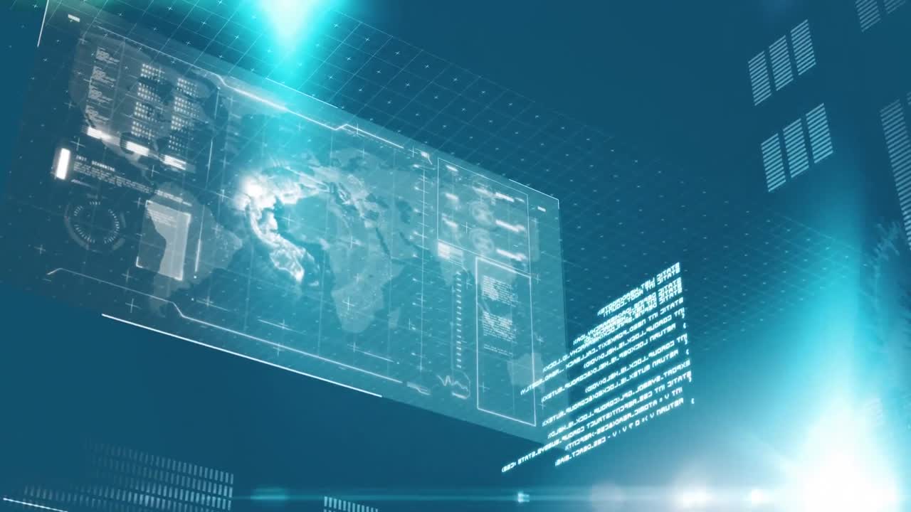 그래프와 통계와 함께 화면