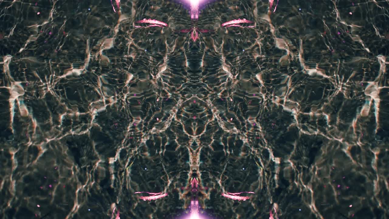 Flowing Water Waves – Kaleidoscope Visuals