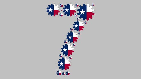 texan number seven