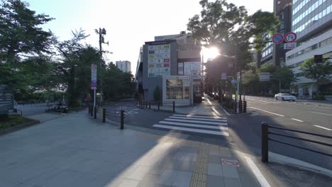 tokyo ichigaya early morning 2022