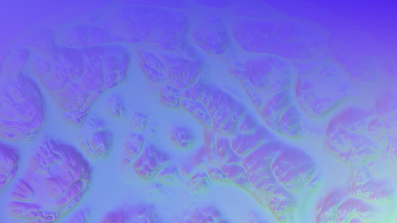 fantasía y ondas psicodélicas patrón en el gradiente