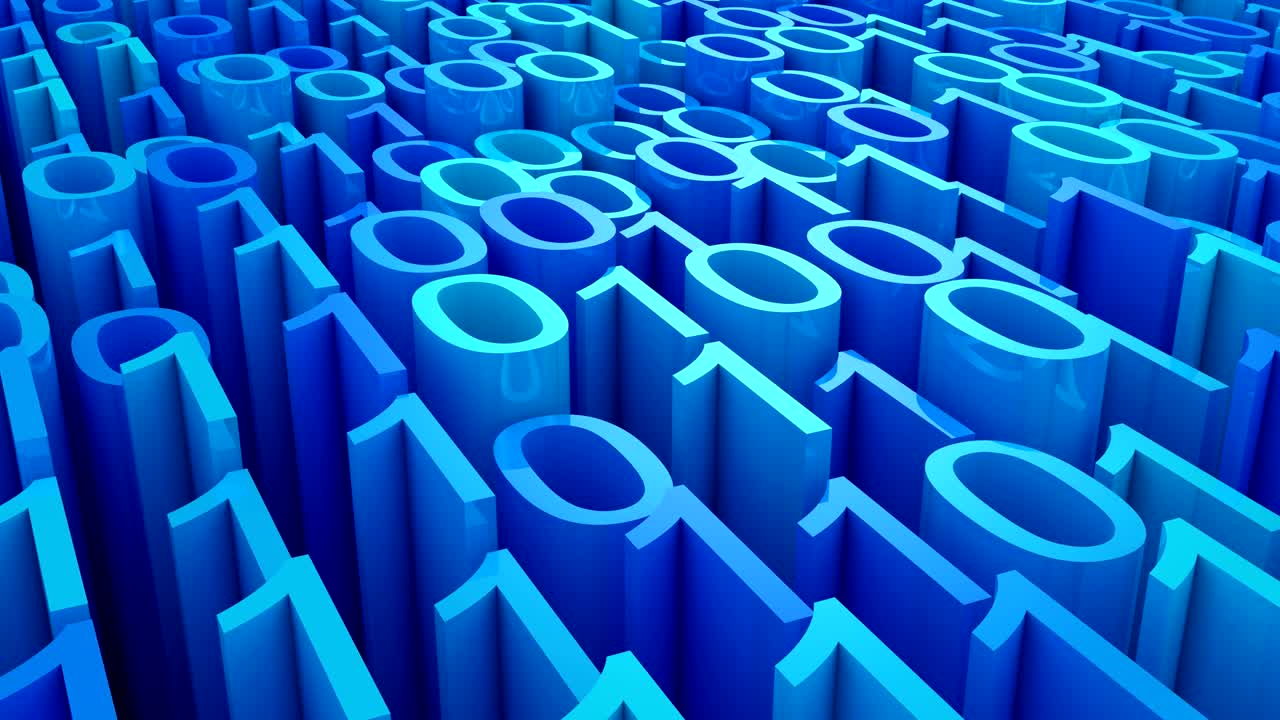 el fondo del código binario