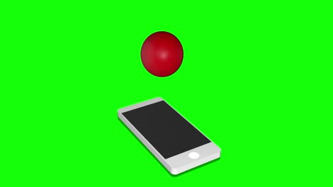 angry red face emoji floating above smartphone screen