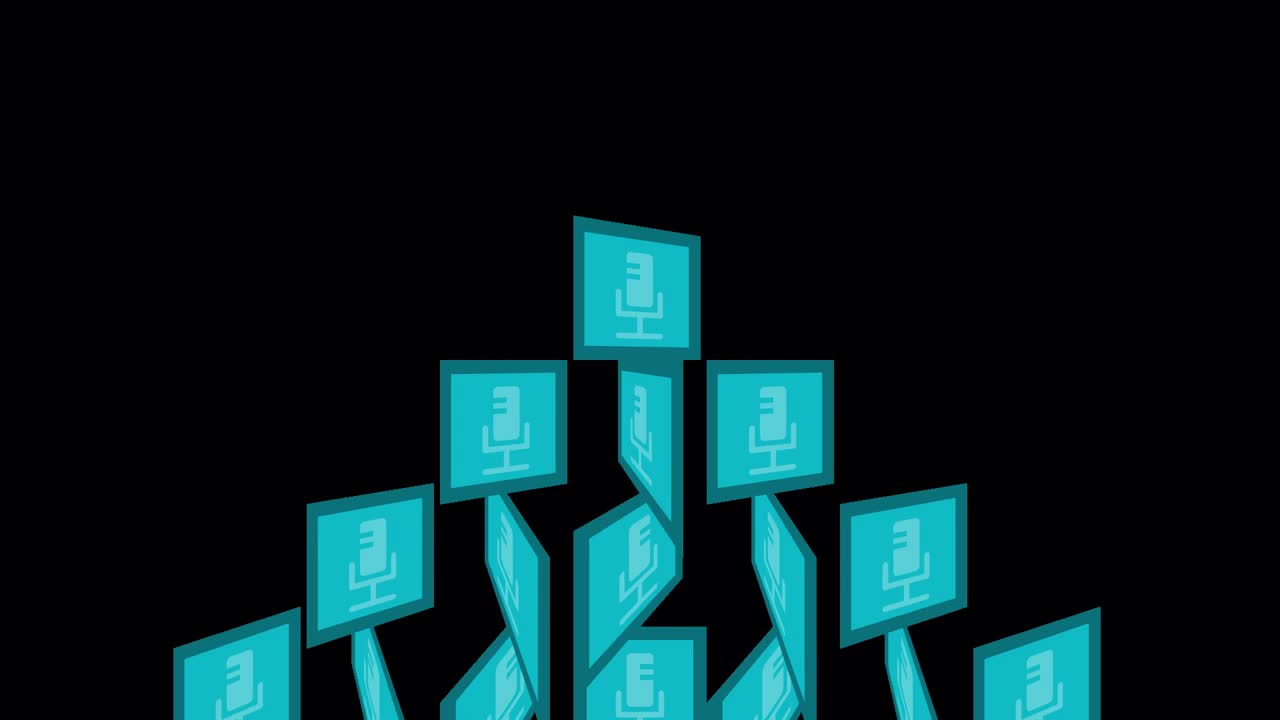 Microphone Pattern Background