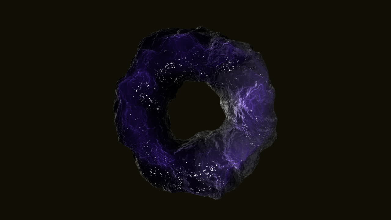 hipnotizante cristal púrpura impresionante renderización en 3d para el deleite decorativo