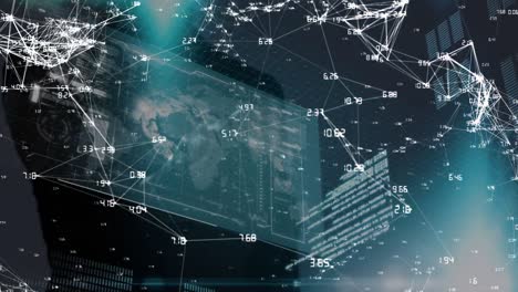network of connections and data processing