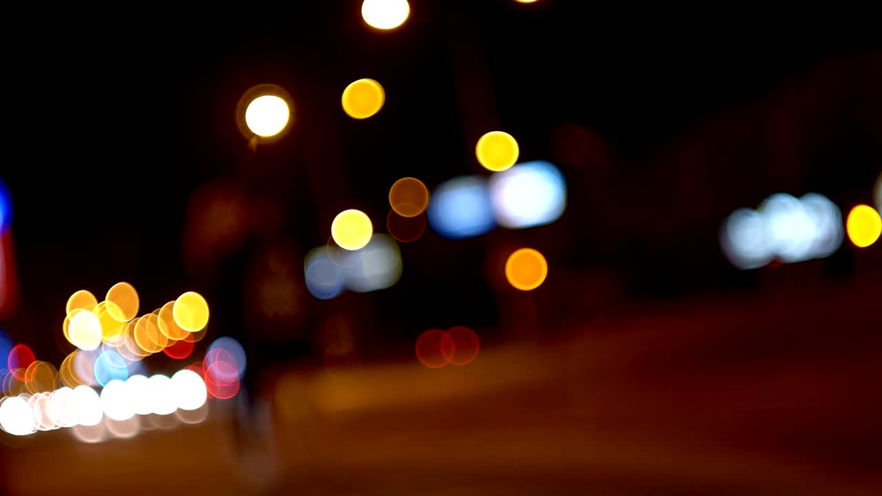 hora de la noche en la ciudad