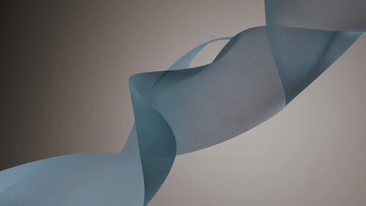 Abstract flowing blue waves on a gradient background