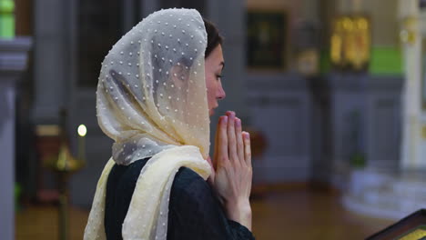 woman at the church