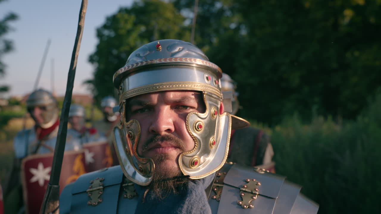 Roman Legionary in Action