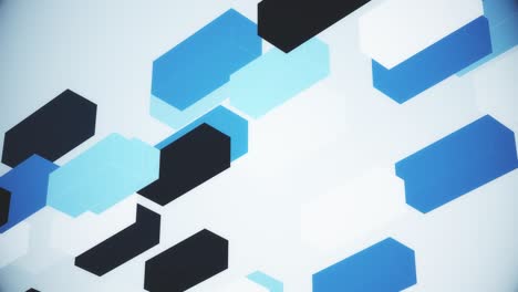 forma abstracta rectángulo y líneas