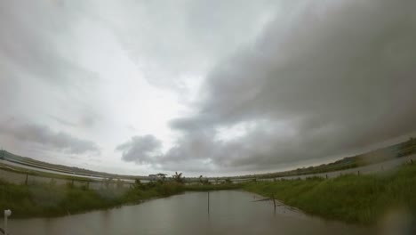 Wolken-Bewegen-Zeitraffer-Bei-Regen