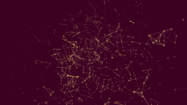 Poligonale con punti e linee di connessione