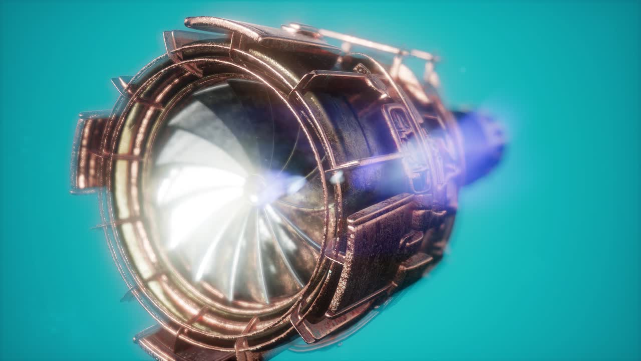 회전 제트 엔진 터빈