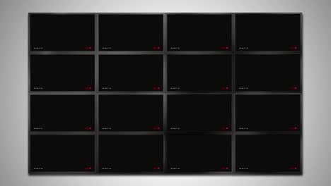 pantalla de monitoreo de cctv para la seguridad