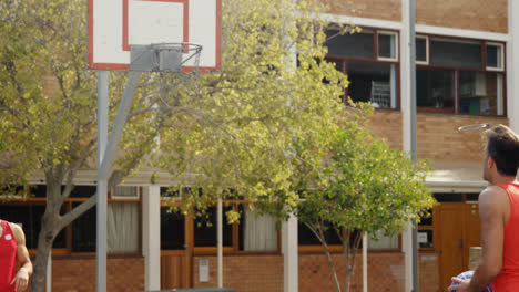 basketball player taking a penalty shot