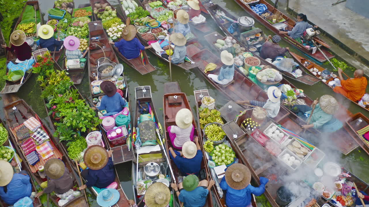 泰國的浮動市場 (Floating Market)