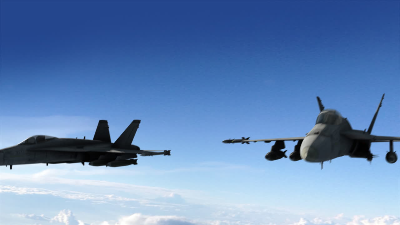 4k Aerial Jet Fighter F18 Dangerous Maneuver - TOP GUN INSPIRATION