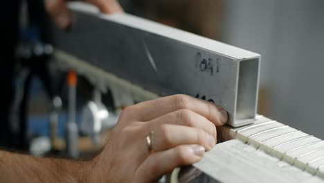 guitar fretboard setup
