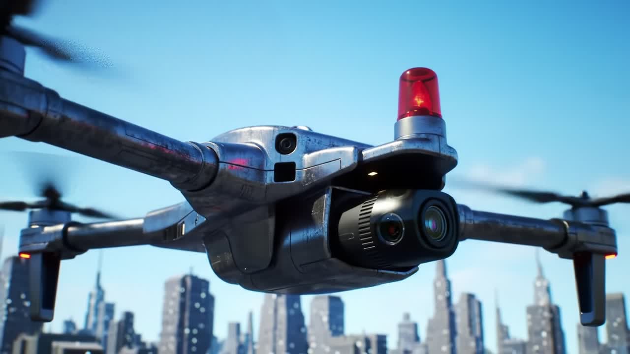 Security Drone Patrol