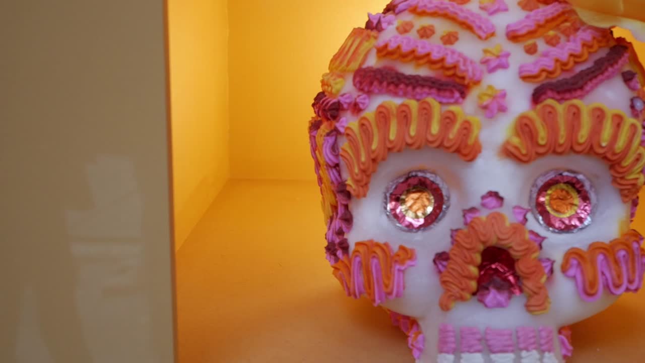 Colorful Sugar Skulls for Day of the Dead