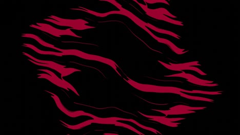 un fondo abstracto de líneas intermitentes de varios colores.