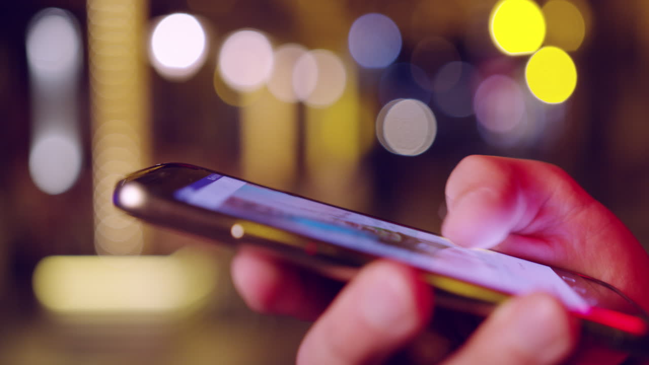 vida nocturna de los teléfonos inteligentes las redes sociales