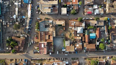 kibera aerial drone slum nairobi kenya neighborhood dirty pollution sewage system africa residence famous