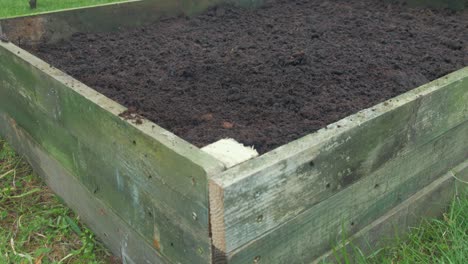 self made raised garden bed for growing planks reveal tilt