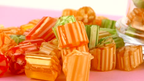 candy sweet jelly lolly and delicious sugar dessert