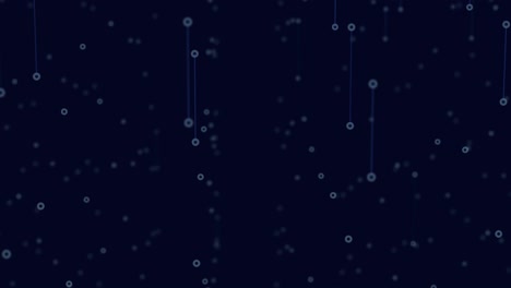 4k geometric abstract blue background with line and dots