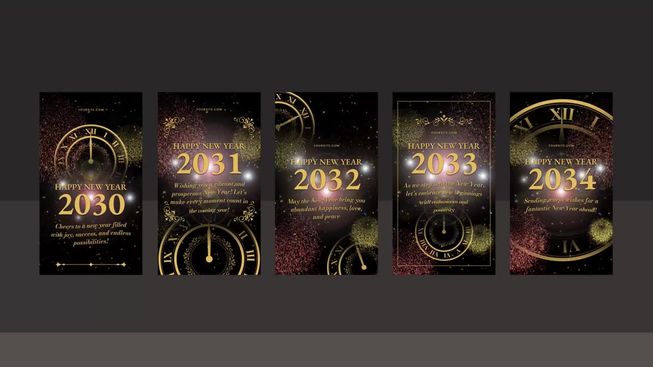 New Year Countdown and Celebration
