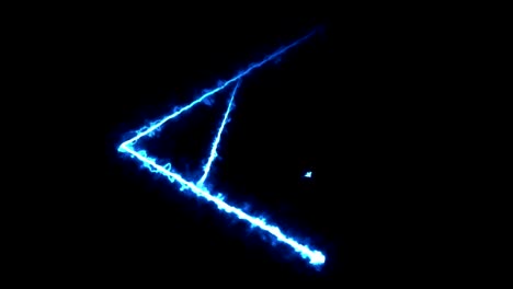 electricity triangle abstract concert 4k background loop