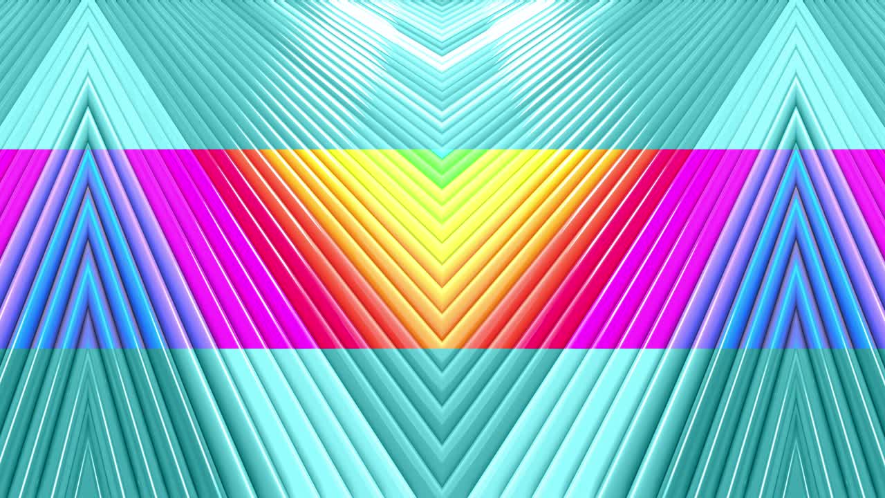 rainbow colors abstract stripes, background in 4k. Smooth seamless animation with gradient color. Straight lines 25