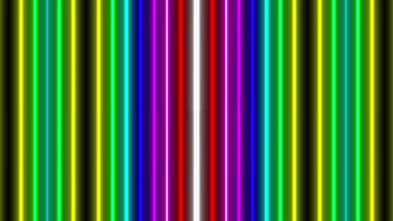 Neon line illumination animation motion graphics