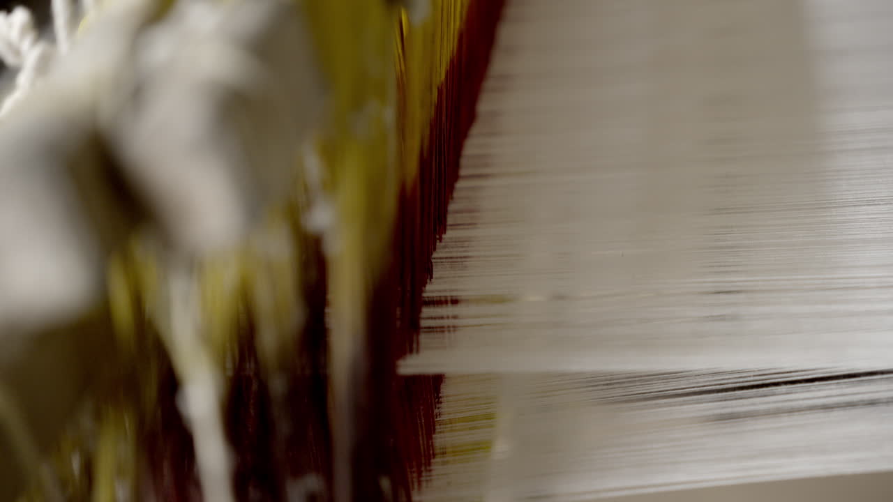 tejido tradicional indio de madera máquina de tejer