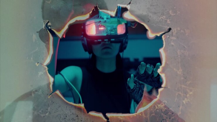 Burning Punch Hole Transitions