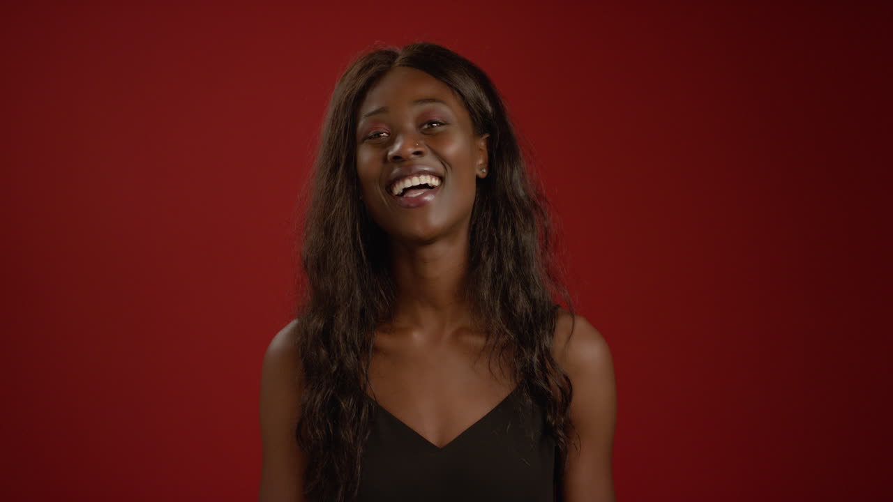 Young Woman Laughing 