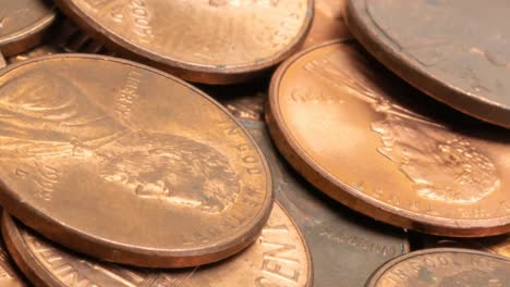 american cent on a white background