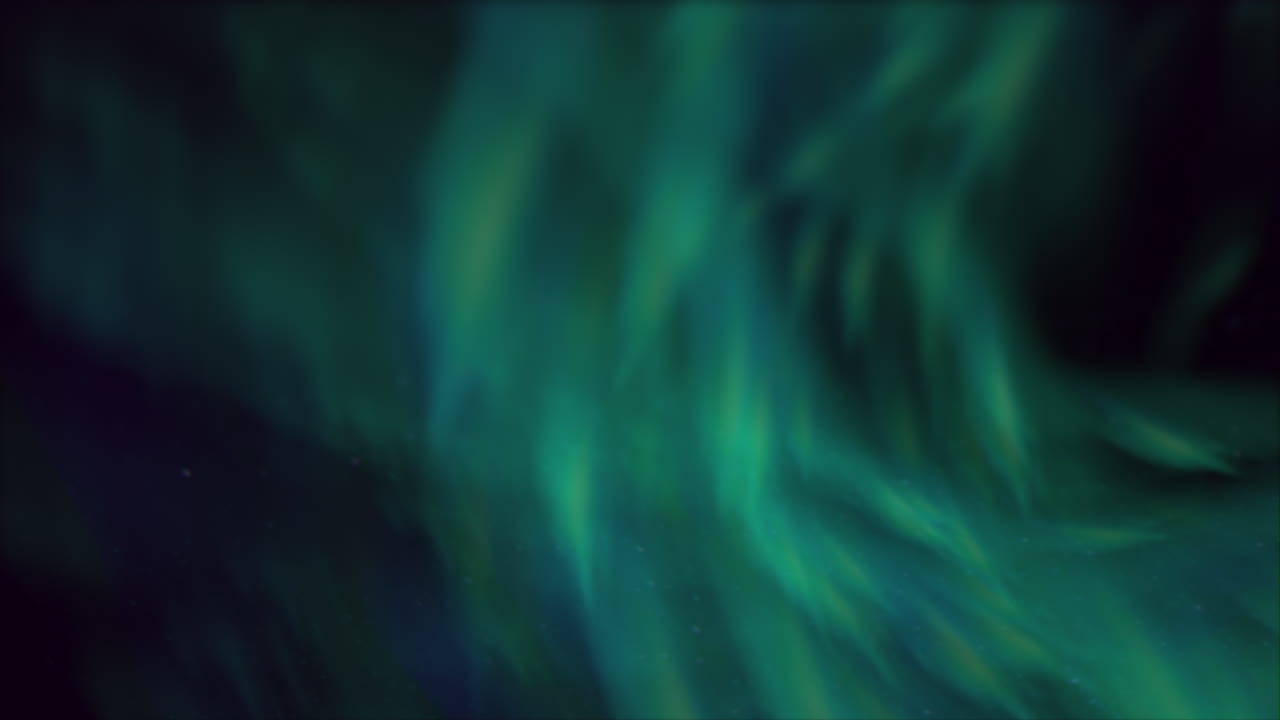 la belleza magnética cautivadora las luces del norte verdes iluminan los cielos polares