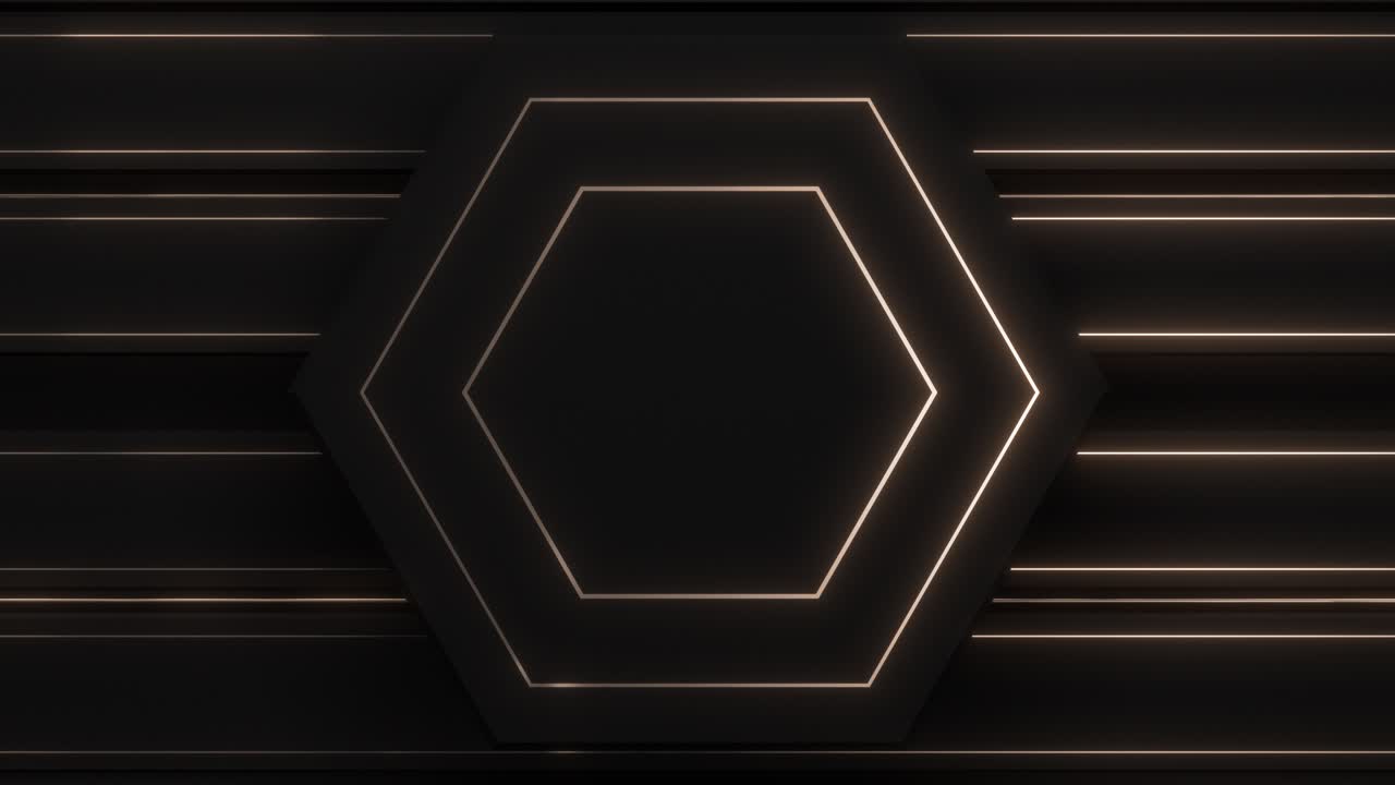 Modern Geometric Hexagon Background