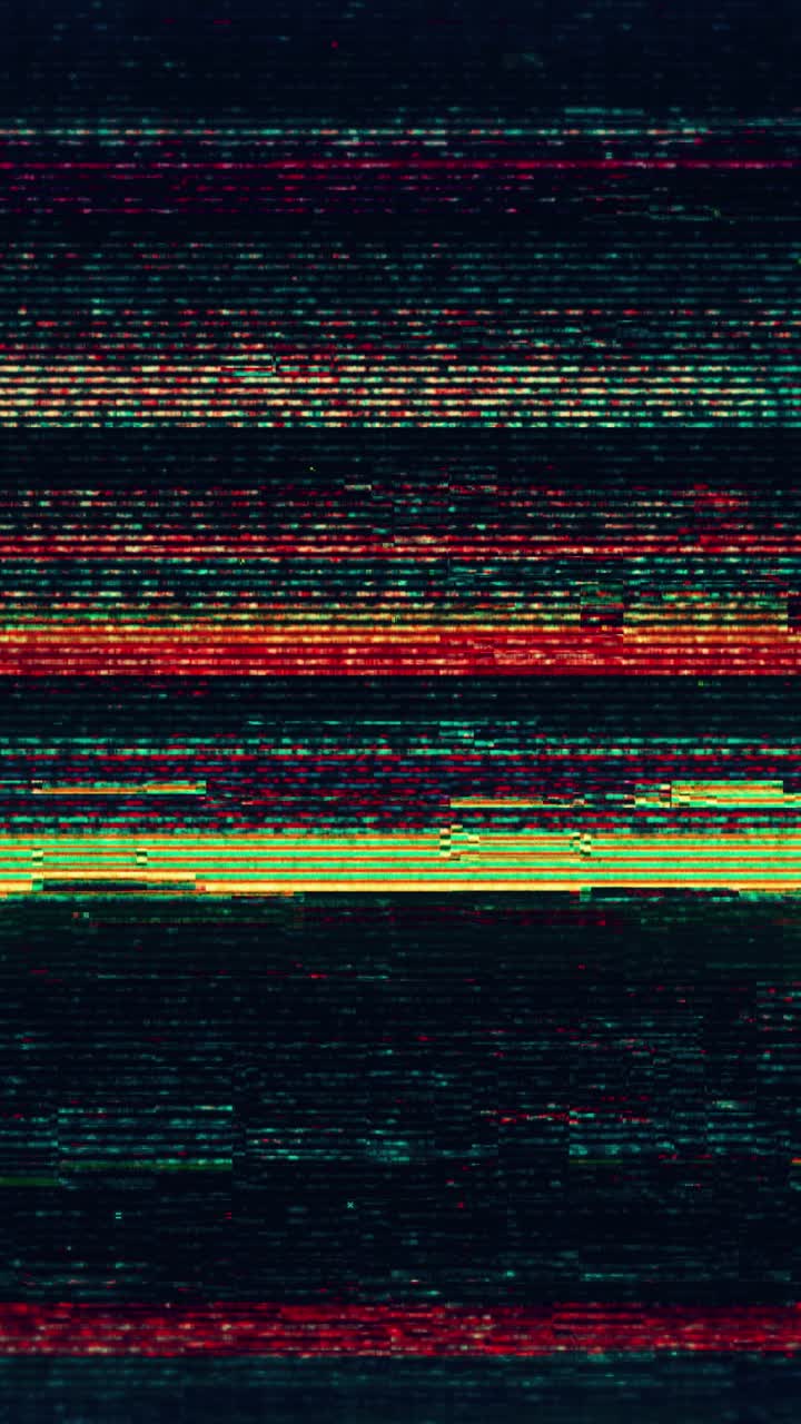 Digital Glitch Static Noise Background