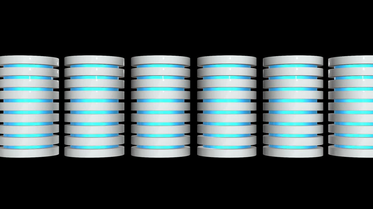 미래의 서버 하드 디스크와 데이터베이스 또는 배터리 셀