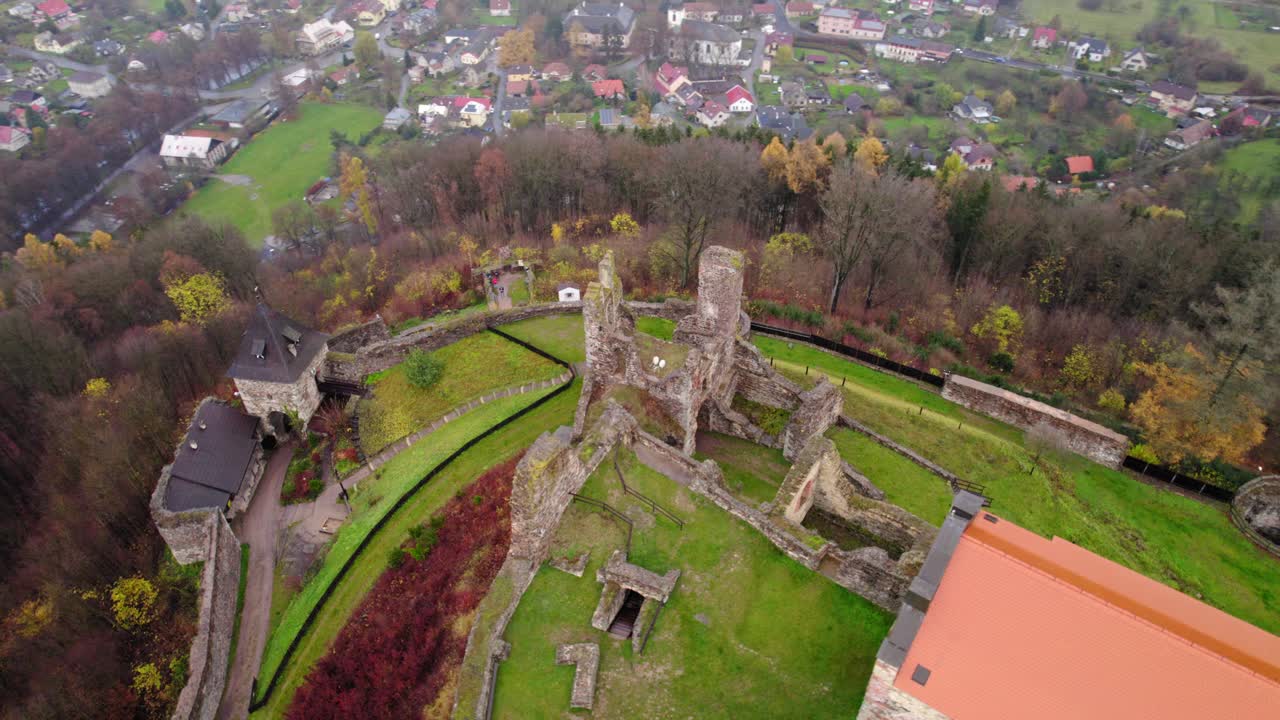 el castillo checo de potstejn en europa