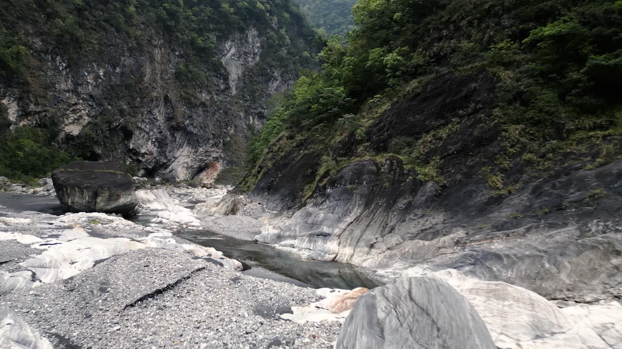타이완 타로코 국립공원 산골 골짜기 강 의 생태, 보호 구역의 수력 원천 물 에너지