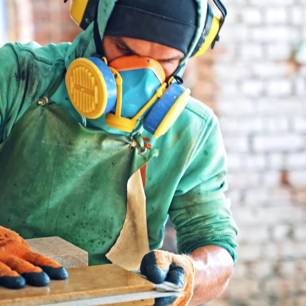 Large granite blocks