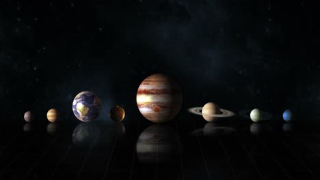 Solar-system-with-planets