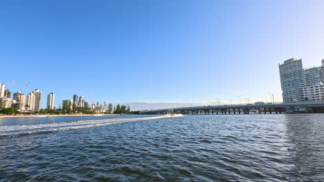 scenic boat ride through gold coast waterways